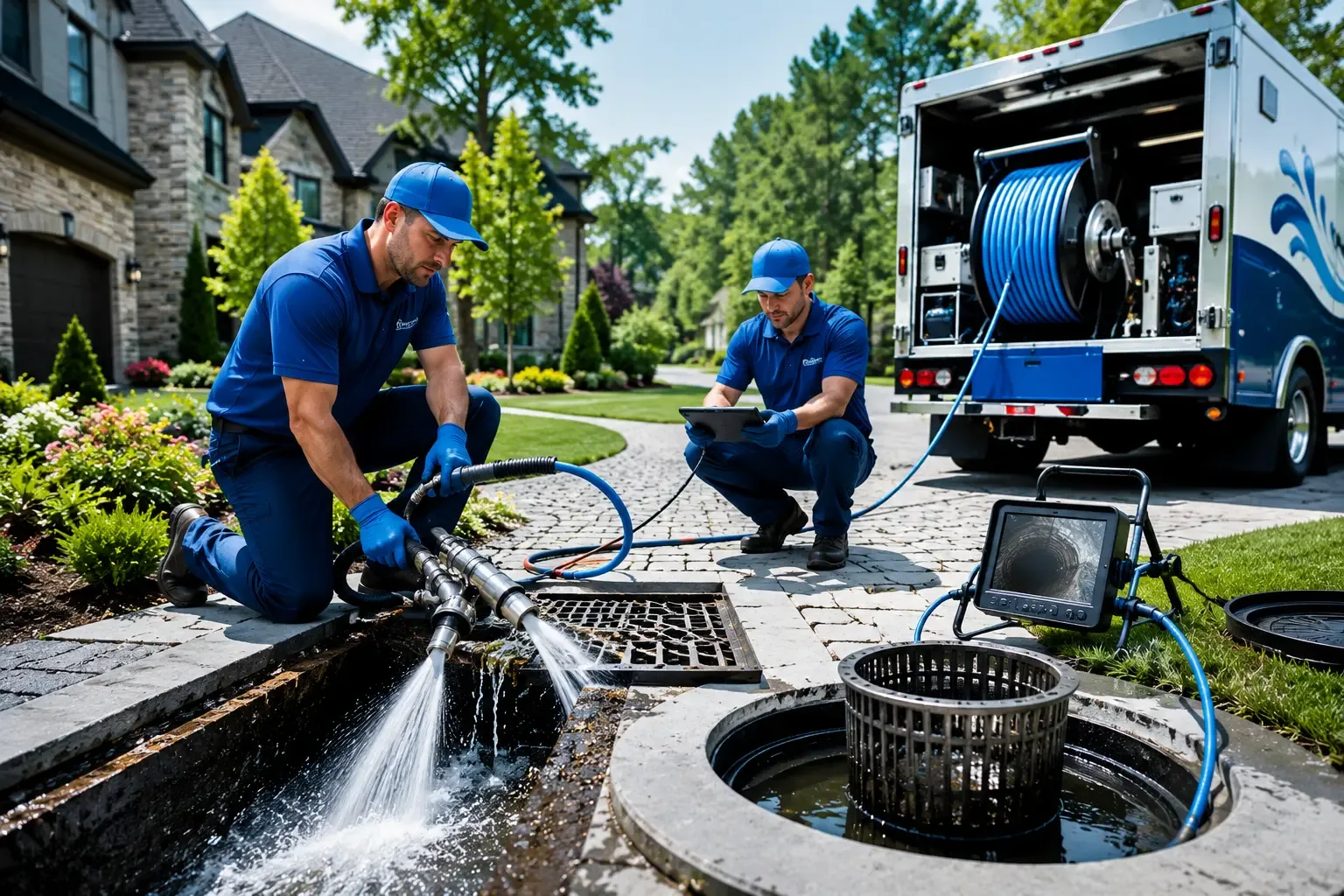 Local outdoor drain cleaning professionals in Clontarf, MN