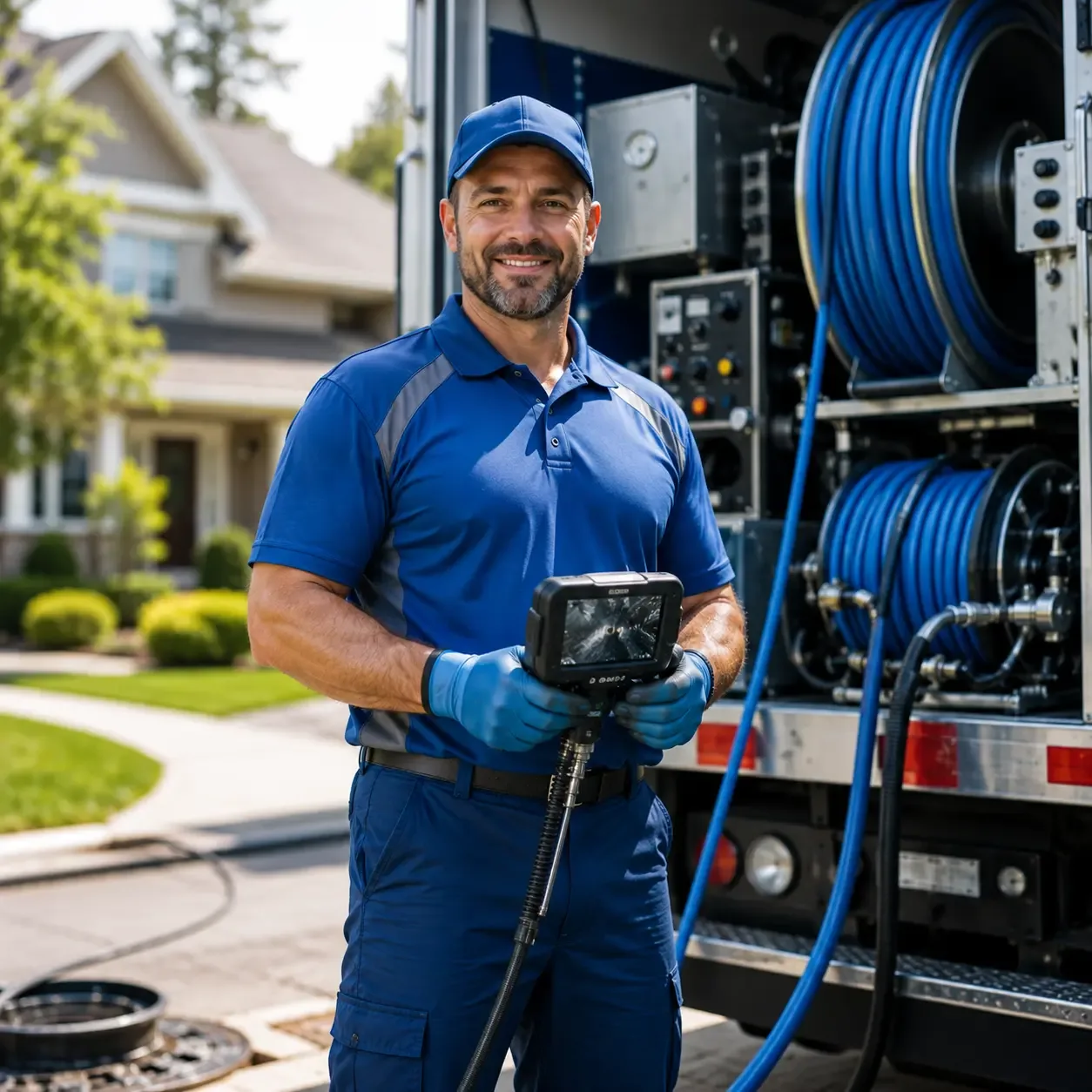 Local outdoor drain cleaning specialists in Clontarf, MN